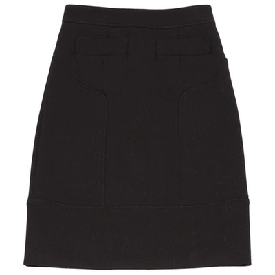 Pre-owned Preen By Thornton Bregazzi Mid-length Skirt In Black