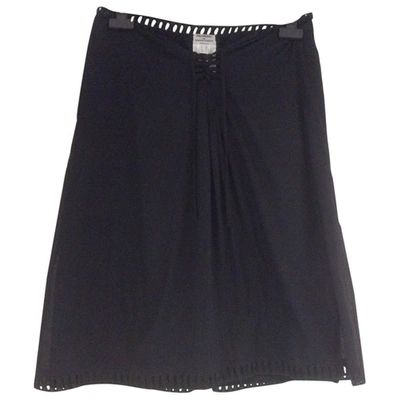 Pre-owned Philosophy Di Alberta Ferretti Skirt In Black