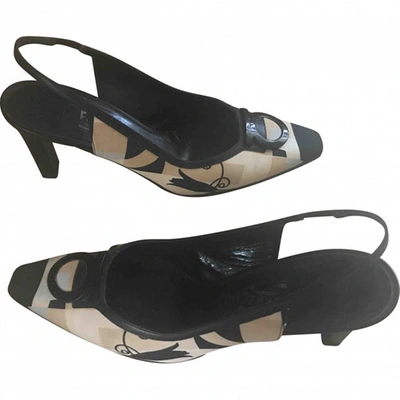 Pre-owned Ferragamo Cloth Heels In Other