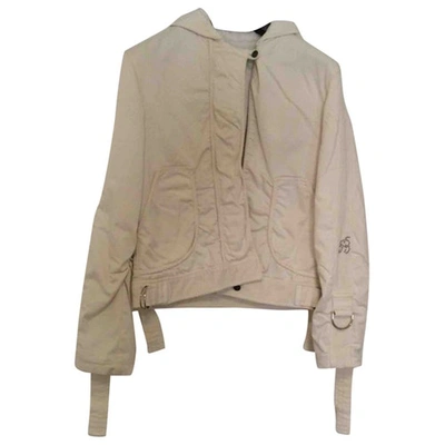 Pre-owned Blumarine Jacket In Ecru