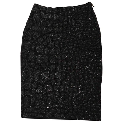 Pre-owned Allsaints Mid-length Skirt In Black