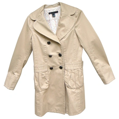 Pre-owned Marc By Marc Jacobs Trench Coat In Beige