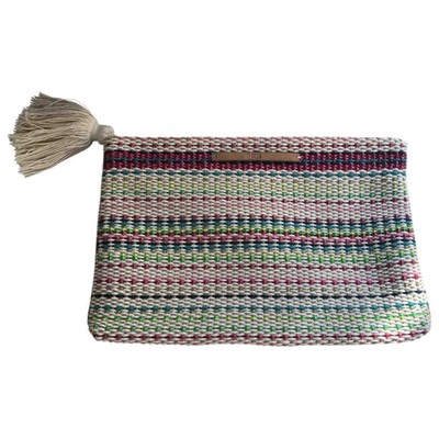 Pre-owned Ugg Cloth Clutch Bag In Multicolour