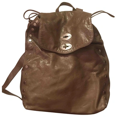 Pre-owned Zanellato Leather Backpack