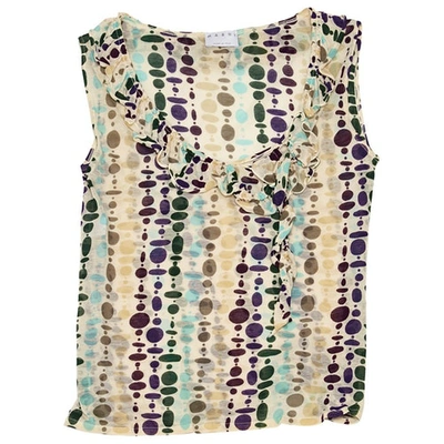 Pre-owned Marni Vest In Ecru