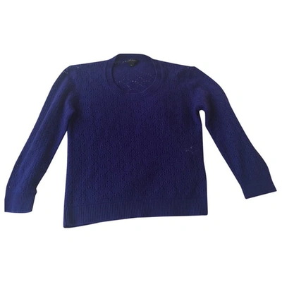 Pre-owned Marc Jacobs Cashmere Jumper In Blue