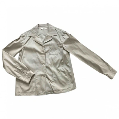 Pre-owned Prada Beige Cotton Jackets