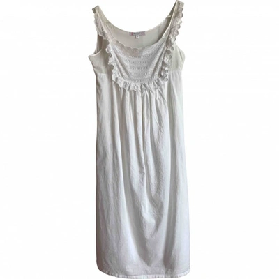 Pre-owned Paul & Joe Sister Mid-length Dress In White