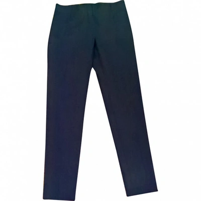 Pre-owned Joseph Slim Pants In Blue