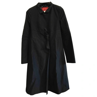 Pre-owned Christian Lacroix Coat In Black