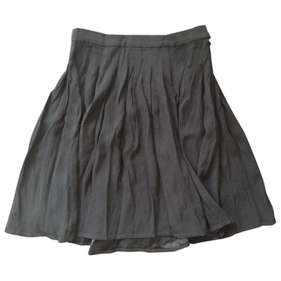 Pre-owned American Vintage Mini Skirt In Black