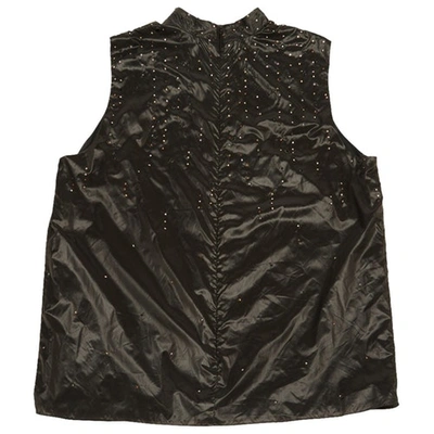 Pre-owned Christopher Kane Black Synthetic Top