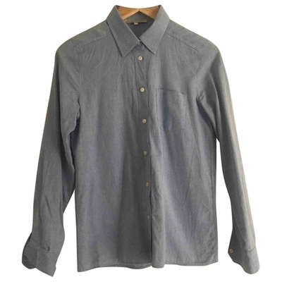 Pre-owned Maje Shirt In Blue