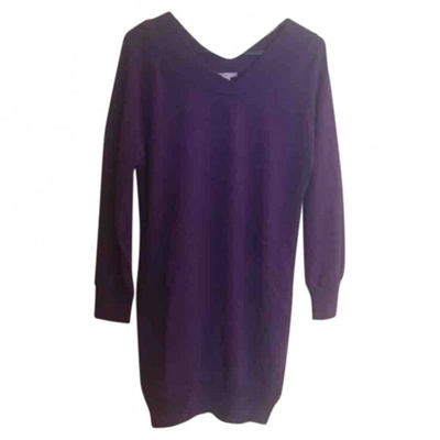 Pre-owned Marella Wool Knitwear In Purple