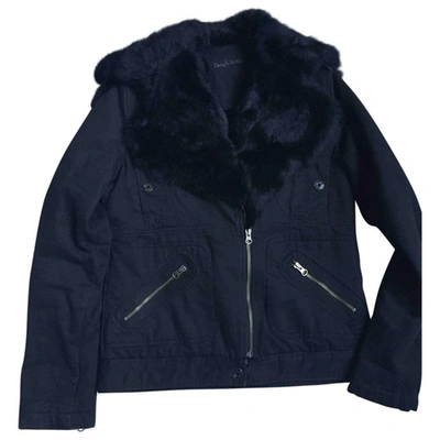 Pre-owned Zadig & Voltaire Peacoat In Black