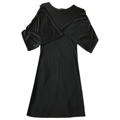 Pre-owned Polo Ralph Lauren Mid-length Dress In Black