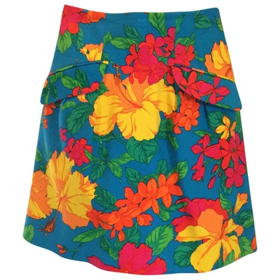 Pre-owned Nanette Lepore Mid-length Skirt In Multicolour