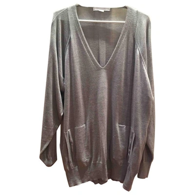 Pre-owned Alexander Wang Wool Jumper In Grey