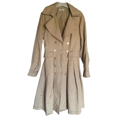 Pre-owned Pinko Beige Trench Coat