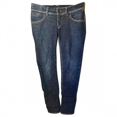 Pre-owned Cycle Straight Jeans In Blue