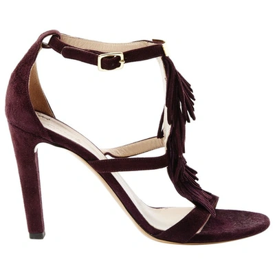 Pre-owned Chloé Sandals In Purple