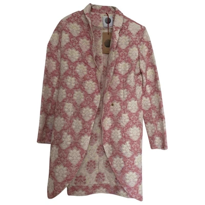 Pre-owned Aganovich Pink Cotton Coat