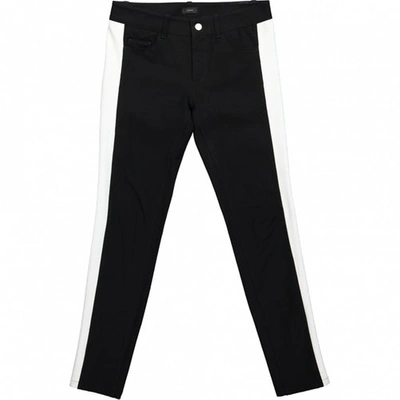 Pre-owned Joseph Slim Pants In Black