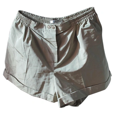 Pre-owned Carven Beige Polyester Shorts
