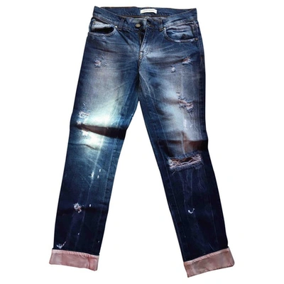 Pre-owned Pierre Balmain Short Jeans In Blue