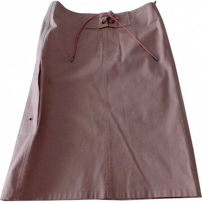 Pre-owned Gucci Mid-length Skirt In Pink