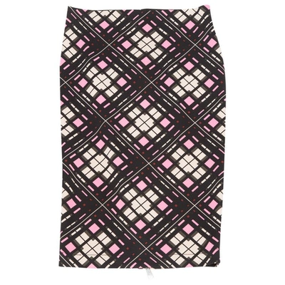 Pre-owned Pinko Mid-length Skirt In Multicolour