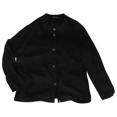 Pre-owned Marc Cain Black Synthetic Top