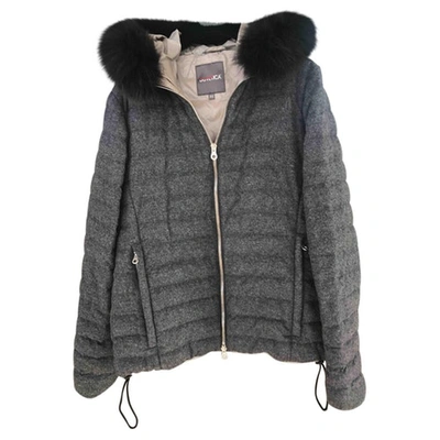 Pre-owned Duvetica Puffer In Grey