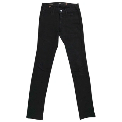 Pre-owned Notify Slim Jeans In Black