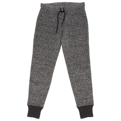 Pre-owned Alexander Wang Wool Trousers In Grey