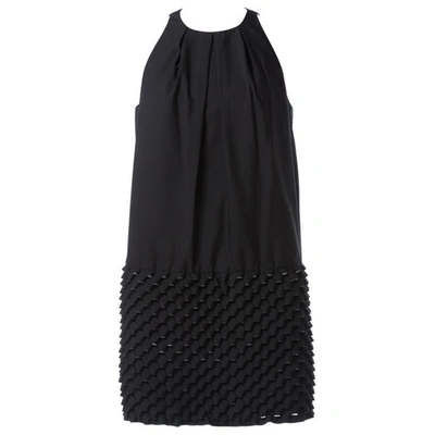 Pre-owned Kenzo Mid-length Dress In Black