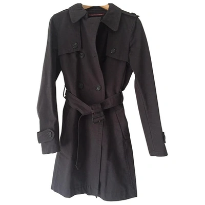 Pre-owned Comptoir Des Cotonniers Trench Coat In Anthracite