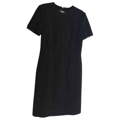 Pre-owned Emilio Pucci Wool Mid-length Dress In Black