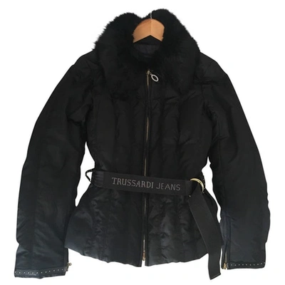 Pre-owned Trussardi Jacket In Black