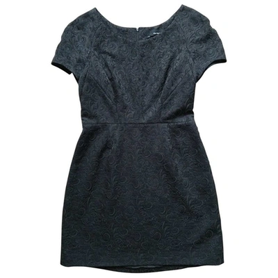 Pre-owned The Kooples Mini Dress In Black