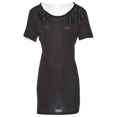 Pre-owned Lanvin Mid-length Dress In Black