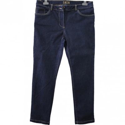 Pre-owned Brooks Brothers Straight Jeans In Blue