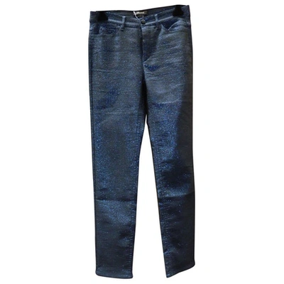 Pre-owned Isabel Marant Trousers In Blue