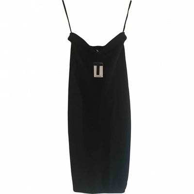 Pre-owned Alexander Wang T Mid-length Dress In Black