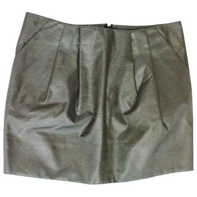 Pre-owned Marni Wool Mini Skirt In Brown