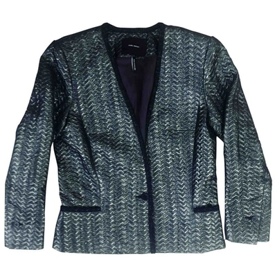 Pre-owned Isabel Marant Wool Short Vest In Metallic