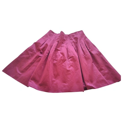 Pre-owned Bcbg Max Azria Skirt In Pink