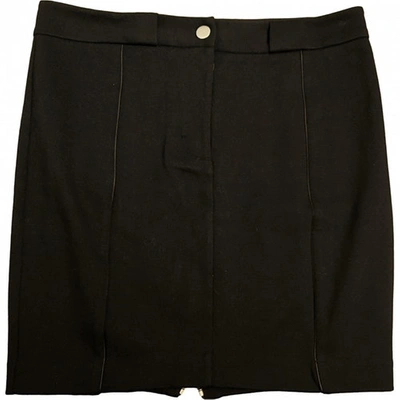 Pre-owned Alexander Wang T Mini Skirt In Black