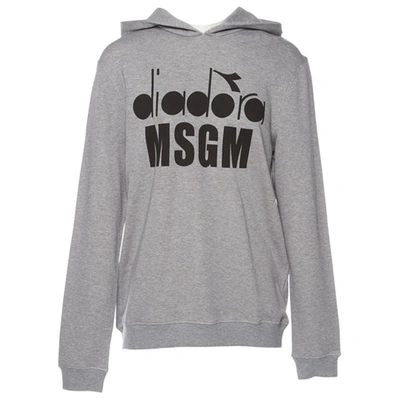 Pre-owned Msgm Grey Cotton Knitwear