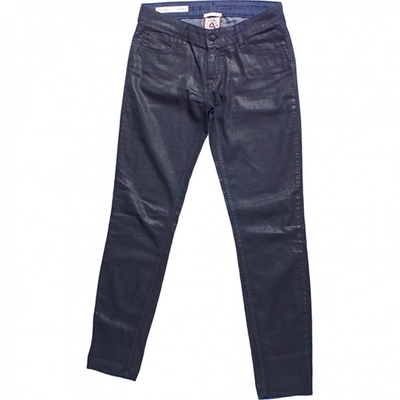 Pre-owned Cycle Straight Jeans In Black